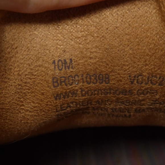 Born Sur Cheetah Print Leather Sneakers Women's Size 10M Pink Brown Lace Up - Picture 8 of 9